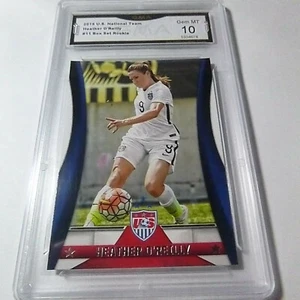 JUEGO DE CAJA NACIONAL DE FÚTBOL HEATHER O'REILLY 2015 PANINI EE. UU. NOVATO RADIOCONTROL #11 GRADO 10 - Imagen 1 de 2