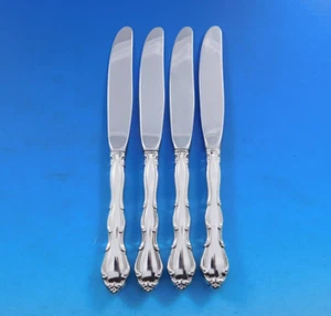 Fontana by Towle Sterling Silver Butter Spreader HH modern Set 4 pcs 6 1/2" - Picture 1 of 3