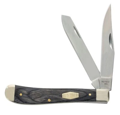 Navaja de bolsillo plegable tradicional Old Timer Heritage Series 94OT Trapper 6,9 pulgadas Foto 1 de 4