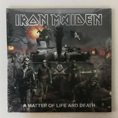 2x 12 " LP Vinyl Iron Maiden a Matter of Life and Death 180g Limited - WM134 - Image 1 of 2