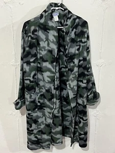 Sleepy Head For Boys Camouflage Bathrobe Size XL (missing belt tie) - Picture 1 of 2
