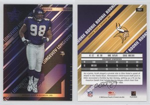 2004 Leaf Rookies & Stars Longevity Black /50 Darrion Scott #157 Rookie RC