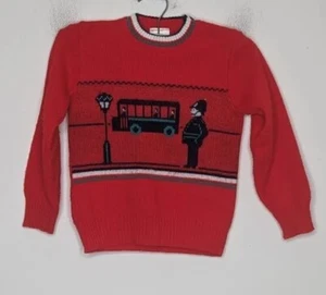 VTG St. Michael Boys Sweater Size Age 3-4 (Chest 22"/Height 41") Made In The UK - Picture 1 of 5
