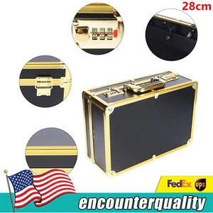 Valigetta organizer professionale oro barbiere salone attrezzi viaggio US - Foto 1 di 14