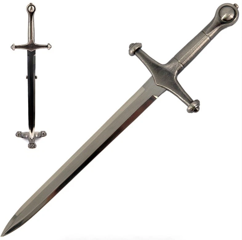 Replica Sword Letter Opener Knife with Stand - Image 1 of 1