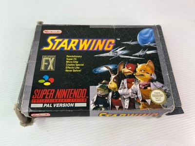 Starwing Super Nintendo - SNES - Boxed with Manual - Image 1 of 4