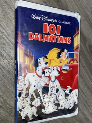 101 Dalmatians VHS 1263 Walt Disney Classic | Black Diamond Edition Rare Vintage Foto 1 de 4