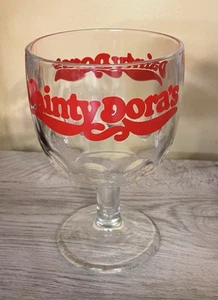 Dainty Dora’s Dimpled Thumbprint Goblet Clear Glass - Picture 1 of 6