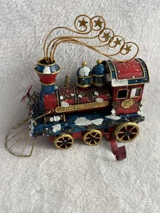 WEIHNACHTEN SCHNELLZUG STRUMPFHALTER LOKOMOTIVE ZIEL 25 9" X 8" X 4" - Bild 1 von 4