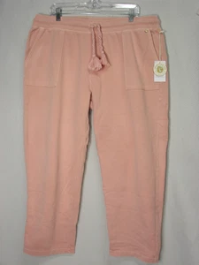 Neu Spartina 449 Lounge-Pull-On-Hose hellrosa Meerblick für Damen XXL - Bild 1 von 11