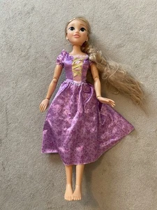 32 Zoll Disney Prinzessin Rapunzel verhedderte bewegliche Puppe extra groß Jakks selten - Bild 1 von 5