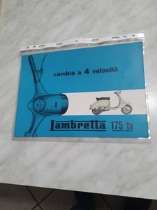 WERBEHEFT LAMBRETTA 175 Fernseher ORIGINAL - Bild 1 von 3