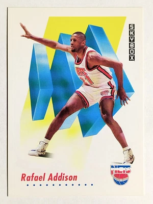 1991-92 SkyBox #636 Rafael Addison RC - Image 1 of 2