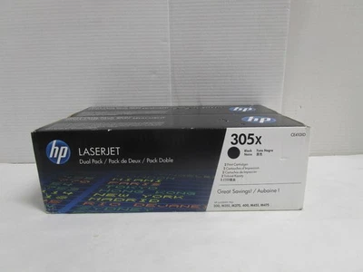 HP 305 X CE410XD черный высокопроизводительный принтер тонер двойная упаковка новый в запечатанной упаковке - Изображение 1 из 4