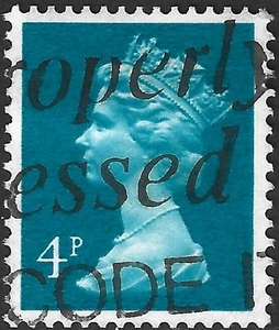 1981 Sg X932 4p greenish-blue Fine Used - Picture 1 of 2