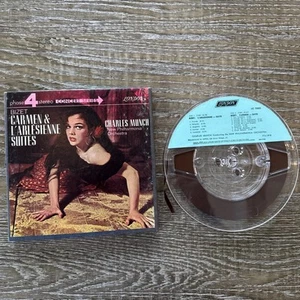 BIZET: Carmen & L'Arlesienne Suite-Charles Munch 7 1/2 IPS Reel To Reel Tested - Picture 1 of 9