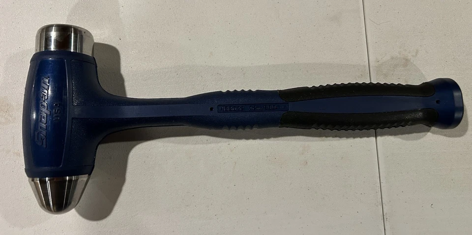 Snap-on Ball Peen Dead Blow Hammer 32 oz. Orange HBBD32