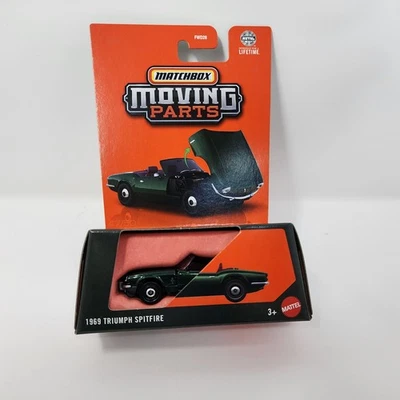 1969 Triumph Splitfire * Green * 2025 Matchbox Moving Parts Case F NA102 - Image 1 of 2