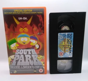 South Park the Movie VHS Pal Video, Bigger, Longer & Uncut SPECIAL EDITION Rare - Picture 1 of 7
