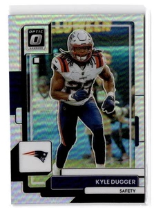 2022 Donruss Optic Kyle Dugger #138 Holo New England Patriots - Picture 1 of 2