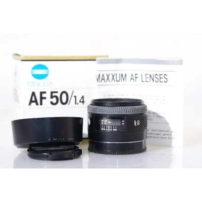 Minolta AF 1,4/50 Standard Lens - Autofocus Standardobjektiv Dynax Sony A-Mount - Bild 1 von 4