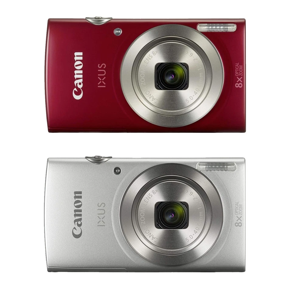 Canon PowerShot Elph 180/ IXUS 175 Digital Camera 20.0MP 8x Optical Zoom 99% new - Image 1 of 4