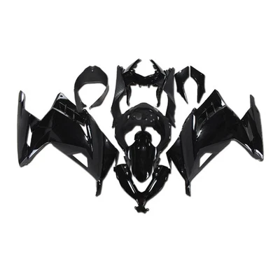 Carenado negro brillante por inyección FKA apto para Kawasaki Ninja EX300 z003 2013-2017 Foto 1 de 4