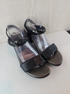 Sandalia cómoda con correa ajustable trenzada de cuero para mujer AETREX UE 41 EE. UU. 10 - Imagen 1 de 8