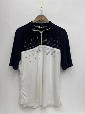 Jamie Sadock XL Two Town BKK/WHT Beaded  - Image 1 of 4