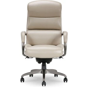La-Z-Boy Aberdeen Bonded Leather Executive Chair Beige (LF51122) - Picture 1 of 9