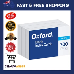 Index Cards, 4" x 6", Blank, White, 300/Pack (10002EE) - Picture 1 of 7