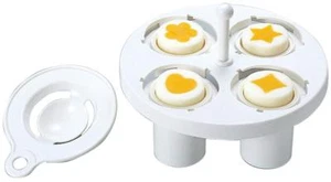 Bentousa Decorative Hard Boiled Egg Yolk Mold 4 Shapes Japan Free shipping - Picture 1 of 6