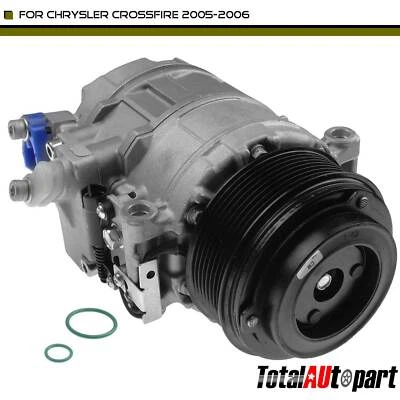 1 件交流压缩机带离合器适用于梅赛德斯-奔驰 SLK230 SLK300 克莱斯勒 Crossfire — 第 1/4 张图片