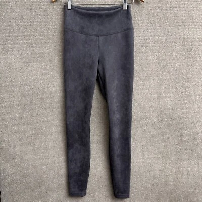 NUEVO CON ETIQUETAS WHBM Mujer Talla 2 Reg Pull On Imitación Gamuza Perla Ennegrecida Pasarela Leggings Foto 1 de 4