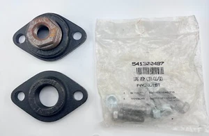 Cast Iron Circulating Pump Flanges 1 1/4 Inch Bolts Nuts Hardware Bell & Gossett - Picture 1 of 5