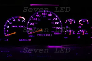 LED KIT for Tahoe Silverado Yukon SIERRA Suburban GMC 95-99 CHEVY CLUSTER Purple - Picture 1 of 2