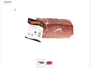 Porxas Schinken Jamón Serrano - 1,00 kg Packung - Bild 1 von 3