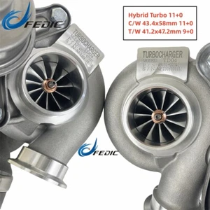 Twin Hybrid MFS 11+0 Turbo 49131-07031 07041 pour BMW 335i E90 E91 E92 225Kw N54 - Picture 1 of 7