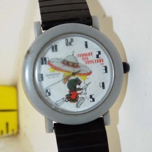 1991 ARIMTRON WARRENER BROS MARVIN MARTIN WATCH NOT WORKING NEEDS REPAIRED - Picture 1 of 10