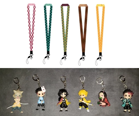 Demon Slayer: Kimetsu no Yaiba : Lanyards & Keychains : Many Styles : NEW Cover