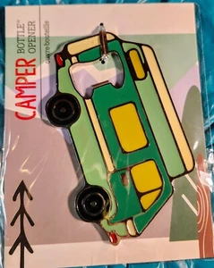 Designer Flaschenöffner Camping Motiv - Bild 1 von 2