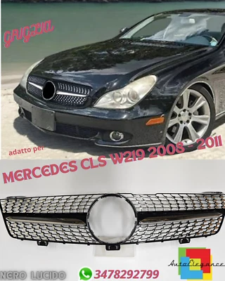 ⭐DIAMANTGRILL, GEEIGNET FÜR MERCEDES CLS W219 2008 - 2011⭐ - Bild 1 von 4