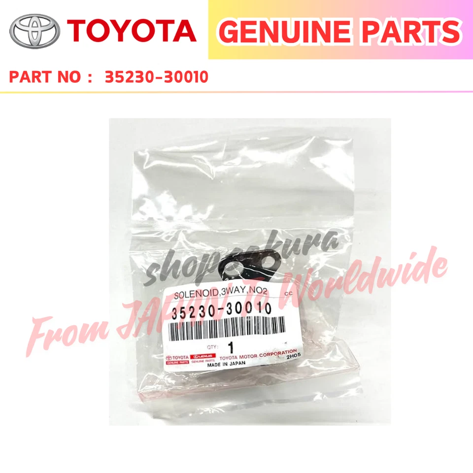 Toyota OEM Genuine LEXUS GS300, GS400, GS430, IS300 SOLENOID ASSY 35230-30010 - Image 1 of 1