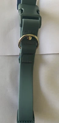 Collar de goma para perro con patas superiores talla grande pizarra azul núcleo collar de moda SKU#5340073 Foto 1 de 3