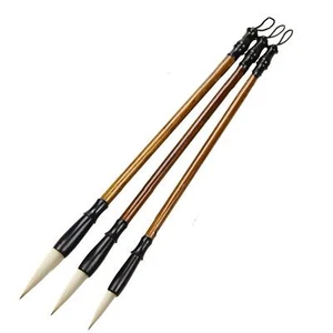 Chinese Calligraphy Brush, Writing Drawing Watercolor Ink Brushes Hubi Painti... - Picture 1 of 7