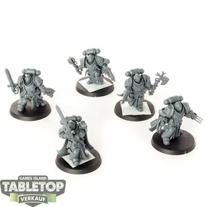 Black Templars - 5x Black Templars Sword Brethren - unbemalt - Bild 1 von 1
