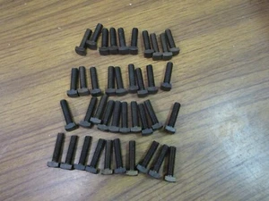 40 bulloni testa quadrata PHEOLL 3/8" -16 X 1-1/2" vintage NOS Stati Uniti saldi fuori vendita - Foto 1 di 3