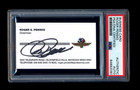 ROGER PENSKE SIGNED MINT BUSINESS CARD PSA/DNA AUTOGRAPH INDY NASCAR TEAM OWNER
