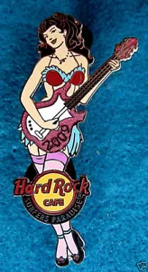 SURFERS PARADISE SEXY PIN UP DESSOUS GIRL PINK GITARRE 09 Hard Rock Cafe PIN LE - Bild 1 von 1