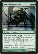 Deadbridge Goliath - Foil ~ Heavily Played Return to Ravnica MTG Magic UltimateM